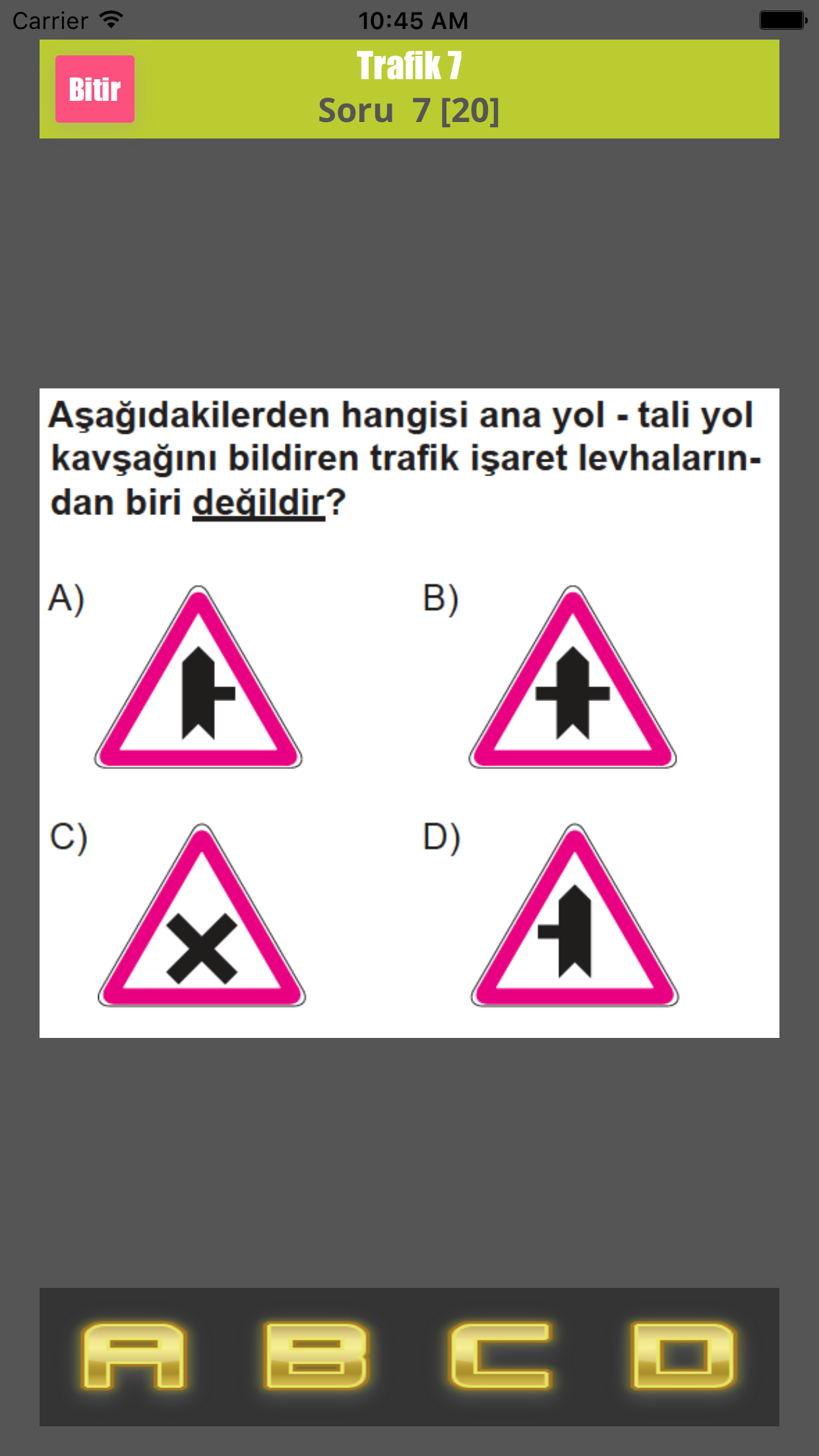 Ehliyet Sınav Soruları Premium screenshot 5