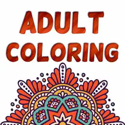 Coloring Book Mandala for Adults Relax Free app icon
