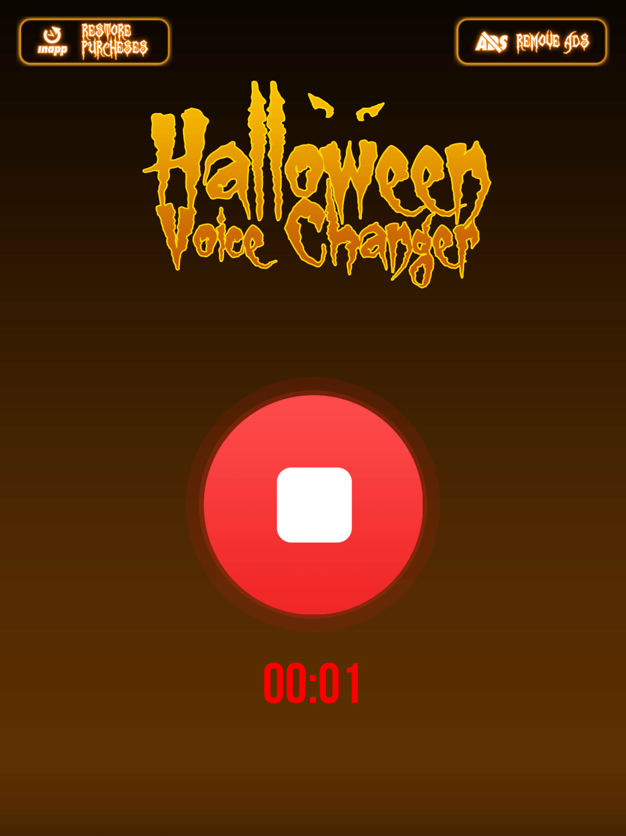 Halloween Voice Changer – Scary Sound Modifier SFX screenshot 10