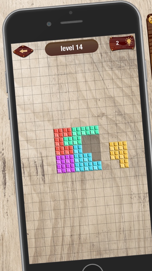 #1. Wood Block Puzzle Game – Fantastic Matching Game For Brain and Cool Problem Solving Free App (iOS) 由: Sandra Djukic