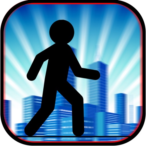 A Doodle Stickman Mission Rush - City Run and Jump Survival Game FREE icon