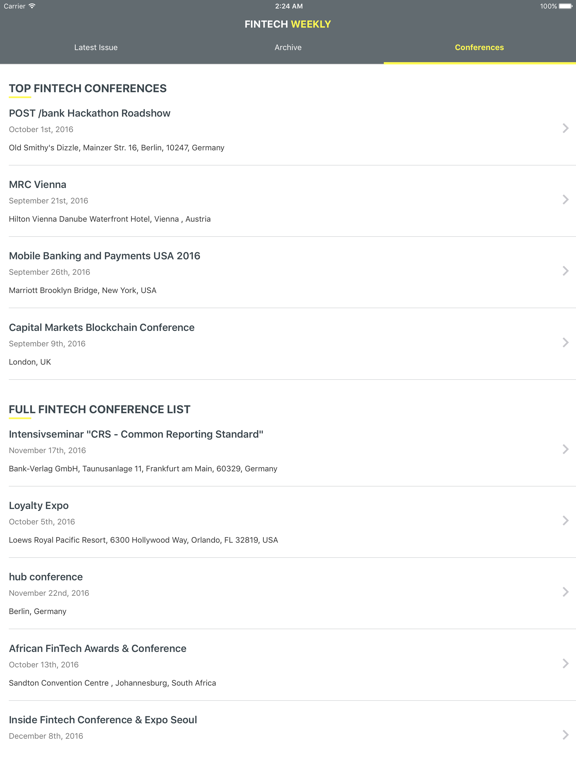 Screenshot #6 pour FinTech Weekly