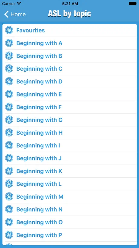 ASL video dictionary