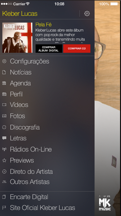 How to cancel & delete Kleber Lucas - Oficial from iphone & ipad 2