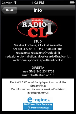 Radio CL1 screenshot 3