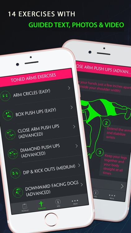 30 Day Toned Arms Fitness Challenges Pro