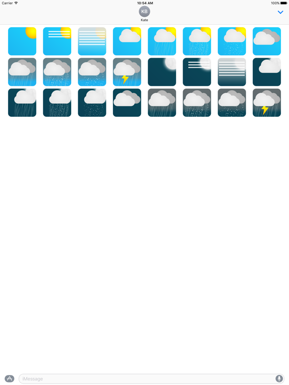 Screenshot #6 pour Meteociel Weather Stickers Pack