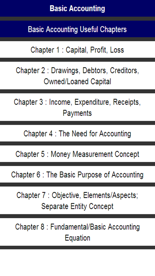 #1. Basics Of Accounting (iOS) By: rahul baweja