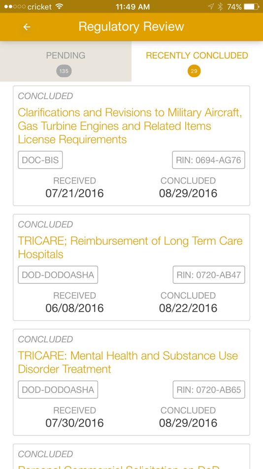 #4. RegInfo Mobile (iOS) 由: U.S. General Services Administration