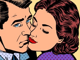 This pack of relationship-themed stickers will entertain your friends for years
