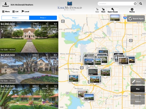 Kirk McDonald Realtors for iPad screenshot 2