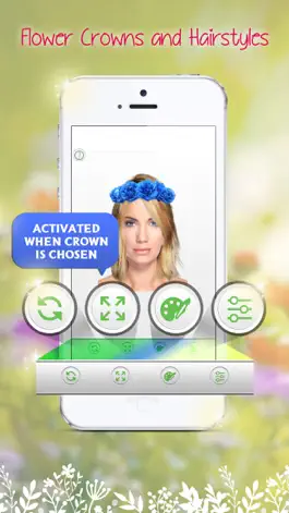 Game screenshot Flower Crowns and Hairstyles: Try on a New Look hack