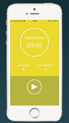 Game screenshot HIIT timer chronometer gym apk