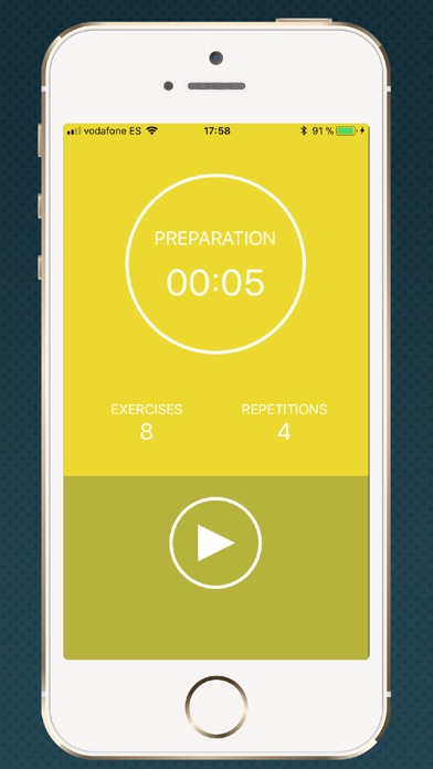 HIIT timer chronometer gym screenshot 2