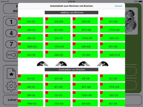 Lehrer Lämpel: Fractions screenshot 4