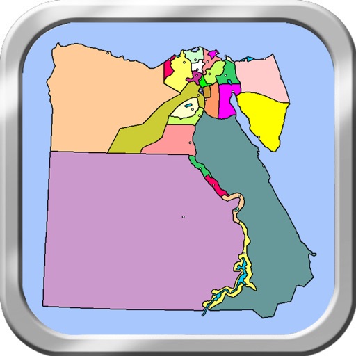 Egypt Puzzle Map iOS App
