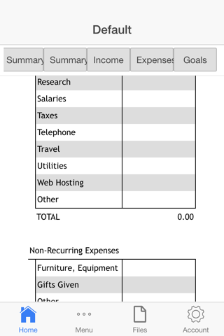 Goods Business Budget screenshot 4