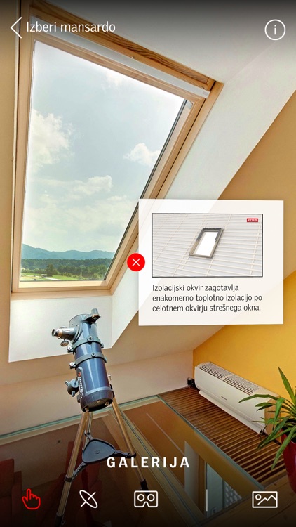 VELUX VR Mansarda screenshot-3