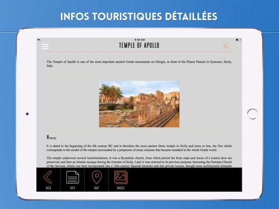 Screenshot #6 pour Syracuse Guide de Voyage avec Carte Offline
