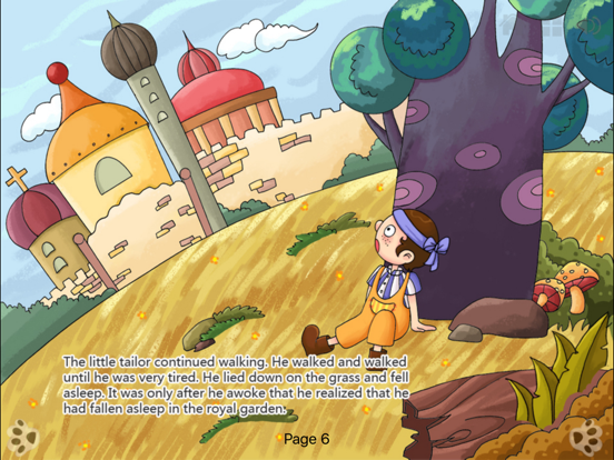 Screenshot #4 pour The Valiant Little Tailor - Fairy Tale iBigToy