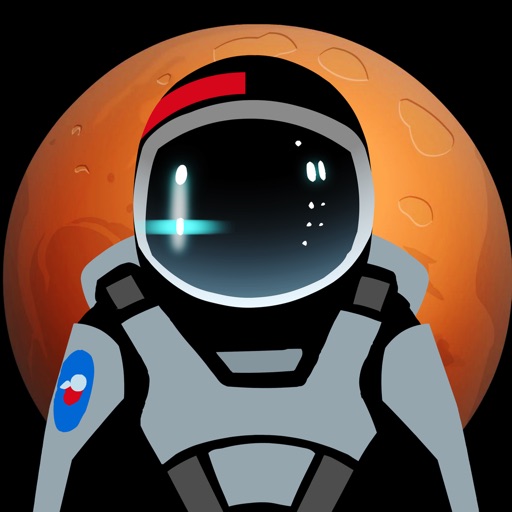 Major Tom Space Stickers Icon