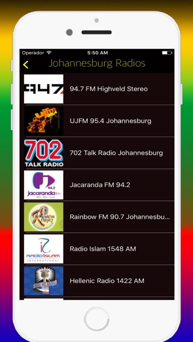 Screenshot #1 pour Radio South Africa FM - Live Radio Stations Online