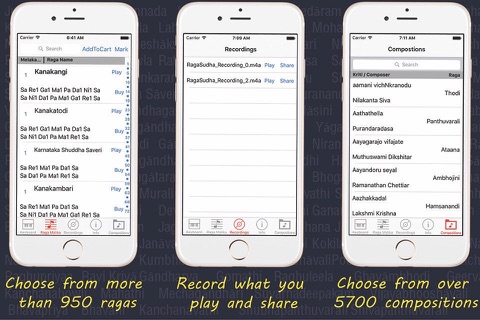 RagaSudha Pro - Indian raga music for all screenshot 4