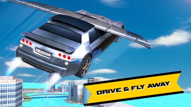Car Racing Real Flying Game