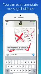 Annotate for iMessage screenshot #3 for iPhone