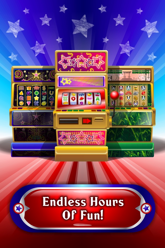 Red White and Blue Slots - Free Play Slot Machine screenshot 4