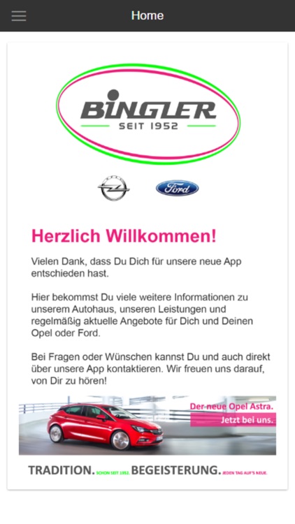 myBingler – Dein Autohaus