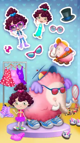 Game screenshot Mia and Her Mammoth – Secret Giant Pet Care apk