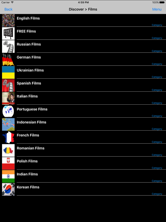 Screenshot #6 pour Viaway - International TV, Films, Radio & Video