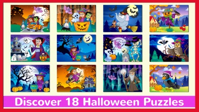 Screenshot #2 pour Halloween Jigsaw Puzzles Games For Kids & Toddlers