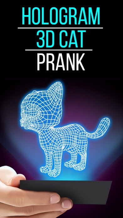 Hologram 3D Cat Prank screenshot 3
