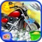 Sports Bike Wash – Repair & cleanup motorcycle in this spa salon game for kids