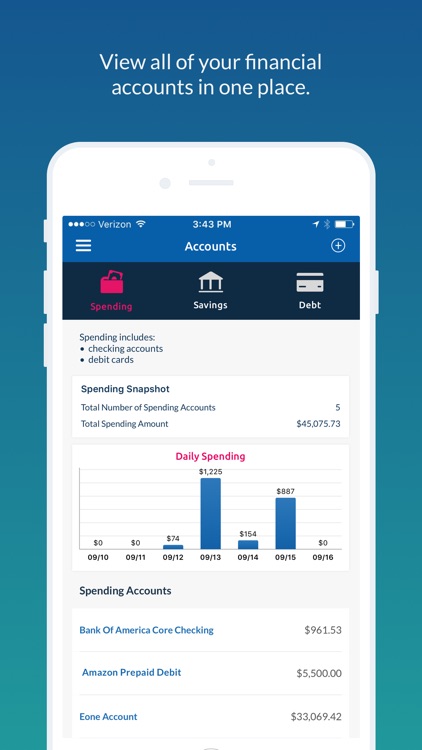 SaveUp - Personal finance tracking with rewards