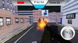 heavy traffic moto race: crazy city moto shooter iphone screenshot 1