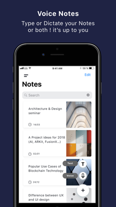 Voice Dictation for Notes screenshot 1
