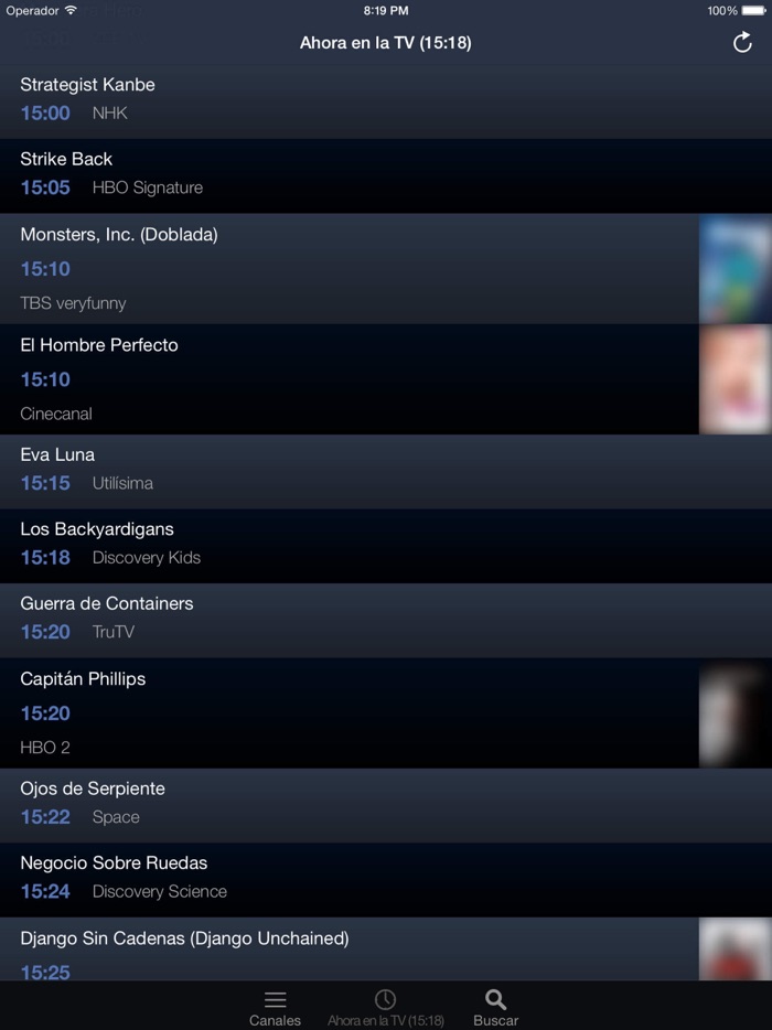 Televisión de Argentina para iPad