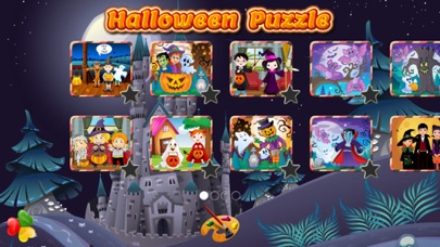 How to cancel & delete Halloween Games - Kids Puzzles from iphone & ipad 1