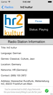 germany radio live (deutschland - deutsch / german radio) iphone screenshot 4