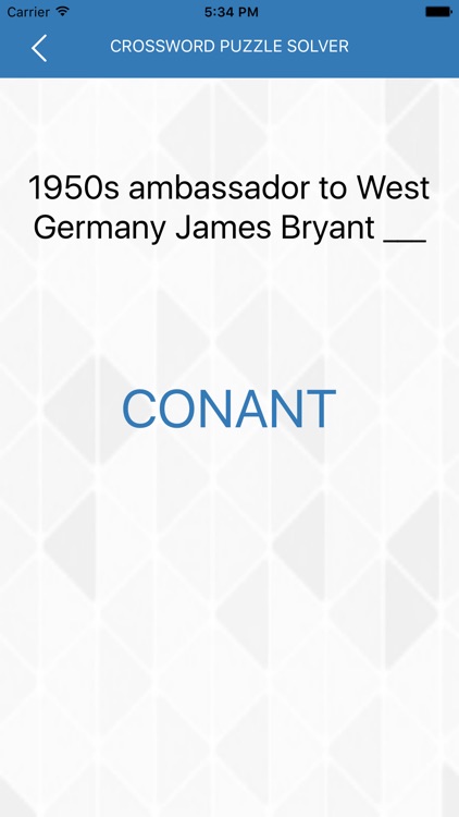 Crossword Puzzle Solver