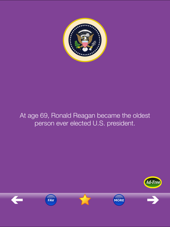 Screenshot #5 pour U.S. Presidents Facts & Myths!