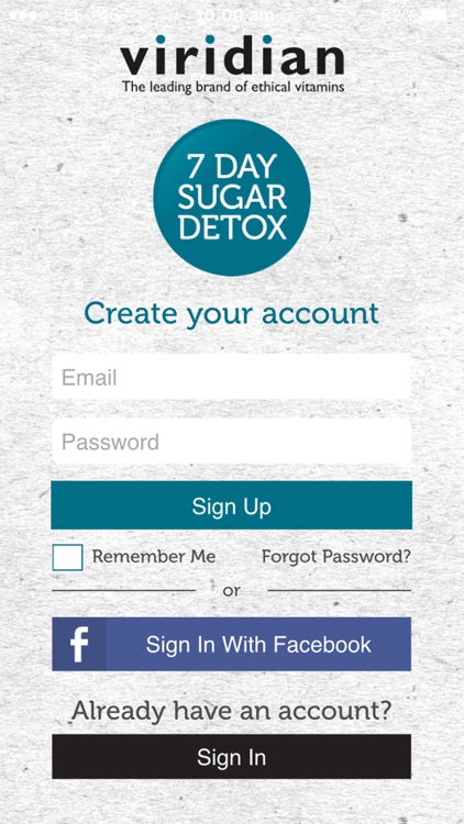 Viridian 7 Day Sugar Detox