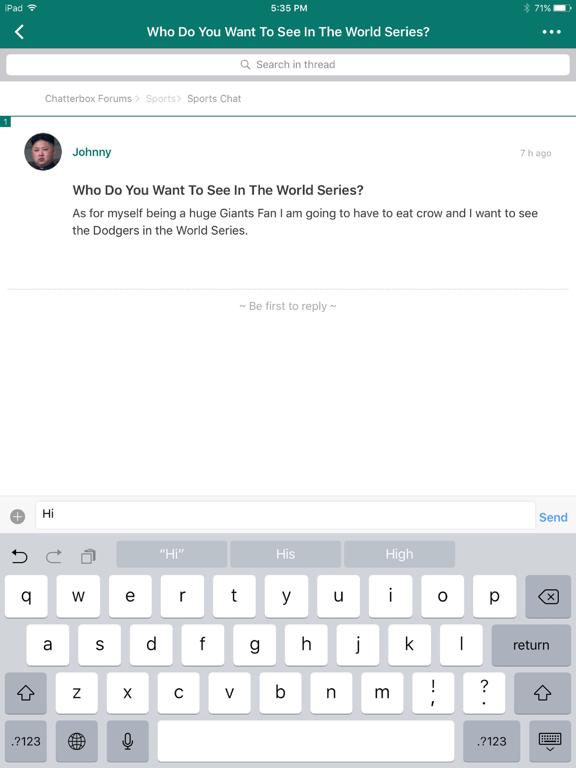 Screenshot #5 pour Chatterbox Forums