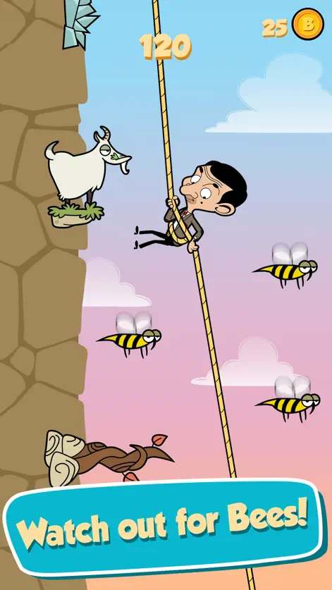 Mr Bean - Risky Ropes - Games App | MWM