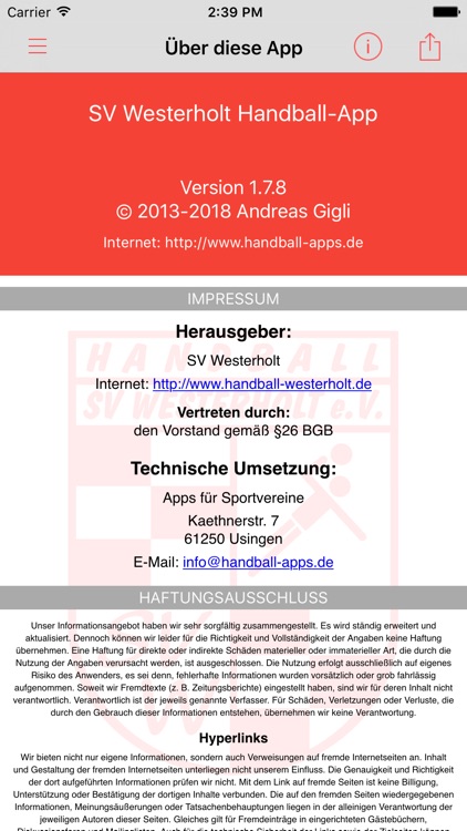 SV Westerholt Handball screenshot-3