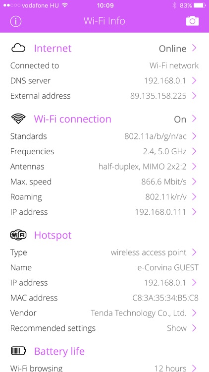 Wi-Fi Info screenshot-0