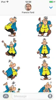 Achille Talon Stickers iphone bilder 1